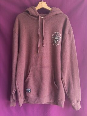 Howitzer Patriot Skull Graphic Hoodie Pullover Size L Mens